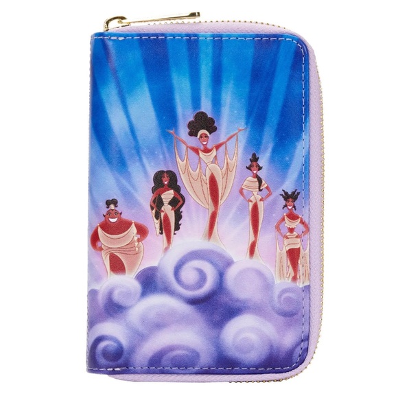 Loungefly Hercules Muses Clouds Zip Around Wallet - Picture 1 of 4